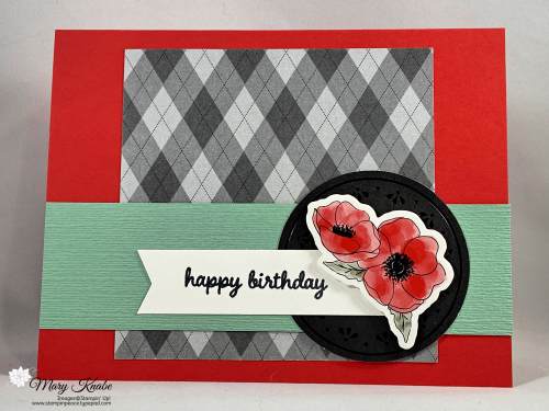 My Poppies Thank You Card CASE D